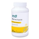 Klaire Labs SFI Health Marine Fish Oil - Ultra Pure 300 Milligrammi EPA & 200 Milligrammi DHA Omega 3 Olio di pesce non aromatizzato con nessun Gusto Pesceso, Colesterolo-Free & Gluten-Free (100 Softgels)