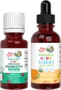 MaryRuth Organics Precision Probiotic & Vitamin C Drops for Kids | USDA Organic, Clean Label Project Verified® | Gut Health, Immune Support, &amp; Total Wellness | Vegan, Non-GMO, Gluten Free