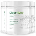 DigestSync Digestion Supplemento per Gut Health - Polvere naturale per il supporto digestivo, Bloating Relief per le donne e gli uomini, 100% polvere verde naturale - 3 mesi di alimentazione