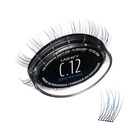 Lashify Curl 12mm Gossamer Eyelash Extensions Refill in Ombre Blue, Easy DIY False Lashes per un look naturale