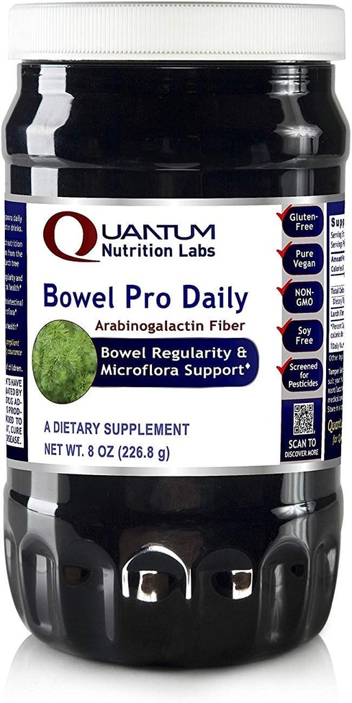 QNL Bowel Pro Daily - Polvere di fibra prebiotica per sostenere la salute digestiva - Polvere di salute del fegato quotidiana Deliziosa - Supplemento di supporto immunitario Vegan - Prebiotico organico - 8 oz