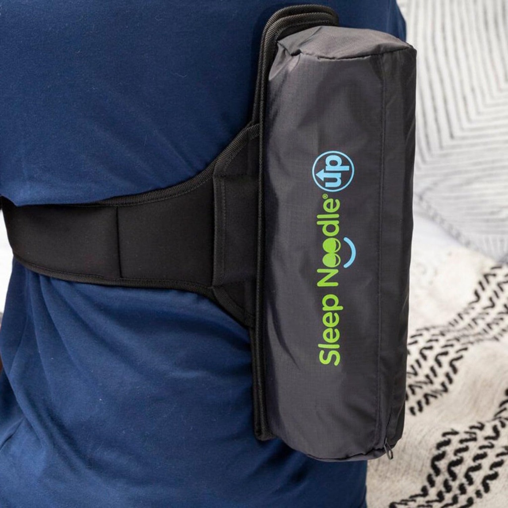 UP Positional Sleep Aid | Natural Anti-Snore Belt Teaches Sleeping on Side | Worn in Vertical orizzontal Alignment (Standard Plus)