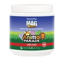 NaturesPlus Animal Parade MagKidz, Cherry Flavor - 0.38 lb - Supplemento della polvere di magnesio per bambini - Bone & Muscle Health Support - Gluten Free, Sugar Free - 45 Servings