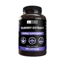 Ingredienti originali puri estratto di mirtillo (365 capsule) Nessun filler di magnesio o di riso, sempre puro, verificato il laboratorio