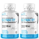 Integratore N-Acetyl Cysteine Ethyl Ester - 20x Più Biodisponibile - Glycine & N-acetylcysteine Ethyl Ester Anti Aging Supplement, Boost Glutathione Pack of 2-120 Count