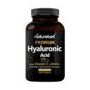 NatureBell Acido Ialuronico Integra 250mg | 240 capsule, con Biotin 5000mcg & Vitamina C 25mg, 3 in 1 Supporto