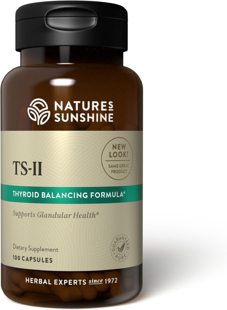 Il sole di natura TS II w/Hops, 100 capsule | supporta la corretta funzione tiroide e aiuta a mantenere l'equilibrio nella ghiandola tiroide