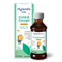 Hyland's Kids Cold and Cough, Daytime Cough Syrup Medicine for Kids Ages 2 and up, Decongestant, Sore Throat Relief, Trattamento naturale per sintomi freddi comuni, 4 Fl Oz
