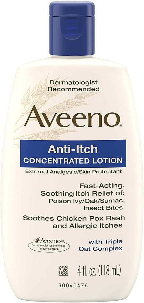 Aveeno Anti-Itch Concentrato Lozione - 4 Ounce