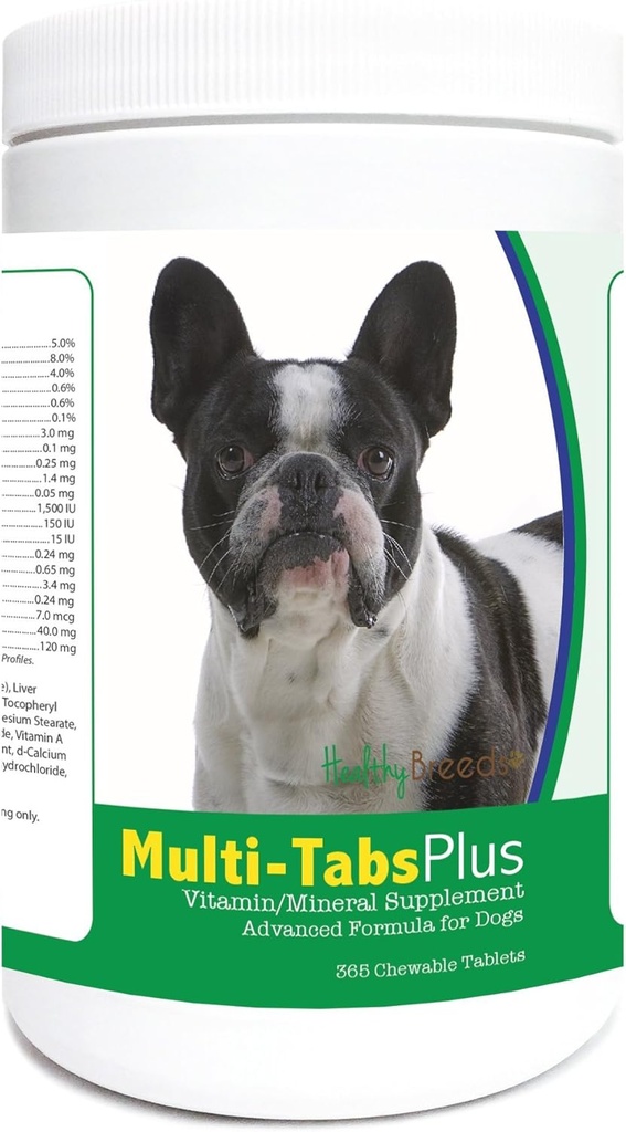 Salute Razze Francese Bulldog Multi-Tabs Plus Chewable Tablet 365 Conte