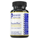 Premier Research Labs PneumoVen - Integratore di supporto polmonare w/Bromelain & NAC, Vitamine di supporto per la salute polmonare, Cleanse polmonare - 60 capsule