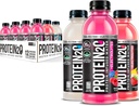 Protein2o 15g Whey Protein Isolate Infused Water Plus Electrolytes, Zucchero Free Sports Drink, Pronta a Bere, Senza Glutine, Lattosio Libero, Electrolyte Variety Pack, 16.9 fl oz Bottiglia (12 Conte)