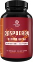 Supplemento di perdita di peso di lampone puro - Keto brucia grassi naturali pillole di dieta per gli uomini e le donne aumentare il metabolismo Bruciare il grasso della pancia Potente Appetite Suppressant 500 mg 60 capsule