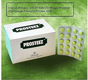 20 compresse di Charak Prosteez Herbal Benign Prostrate Hyperplasia Allargato Bph Prostate
