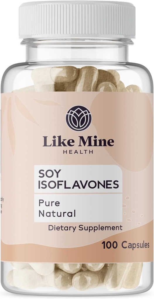 Come Mine Soy Isoflavones (100 capsule), Pure & Natural, Integratore alimentare, Senza Filler