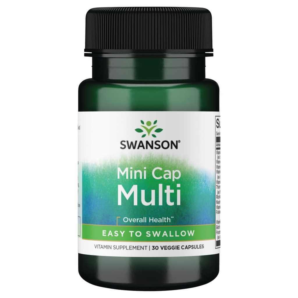 Swanson Daily Multivitamin senza minerali 30 capsule di veg