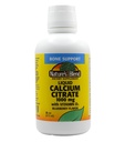 Citrato di calcio liquido 1000mg con D3 16 fl oz Mirtillo liquido