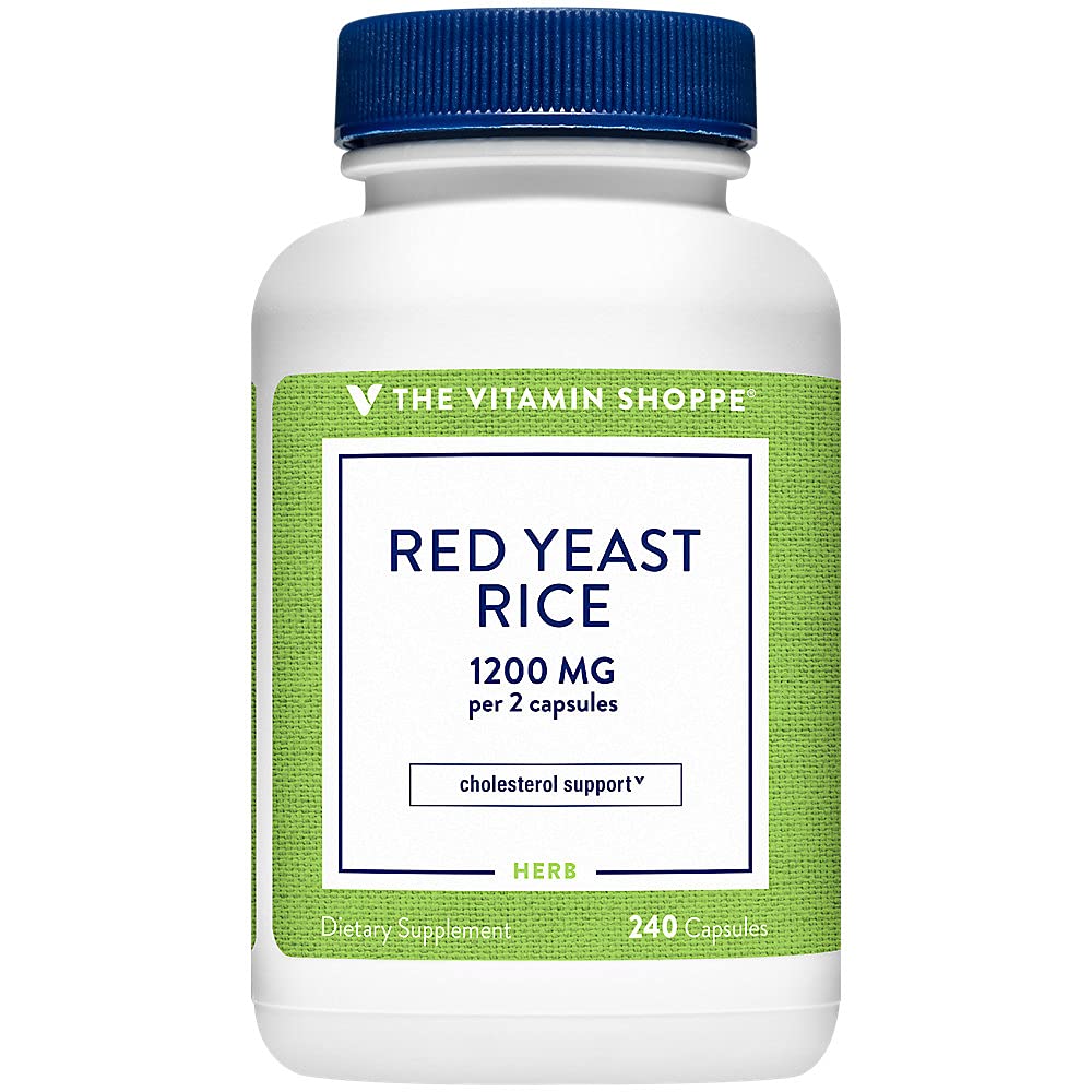 La vitamina Shoppe Red Yeast Rice - 1.200 MG (240 capsule)