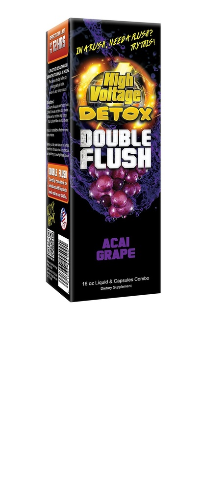 Alta tensione Detox doppio flusso Acai Grape