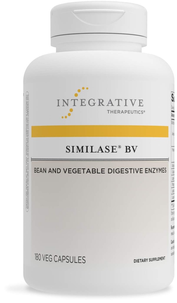 Integrative Therapeutics Similase BV - Integratore di Supporto Digestione per Uomini e Donne* - Supporta Digestione con Enzimi* - Vegan & Dairy-Free - 180 Capsule (90 Serve)