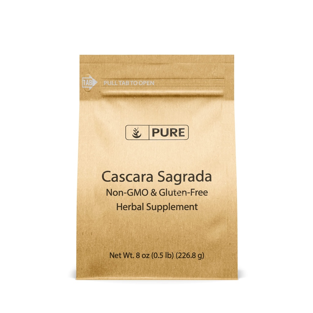 Ingredienti originali puri Cascara Sagrada (8oz) Non OGM & Gluten-Free, Glicosidi
