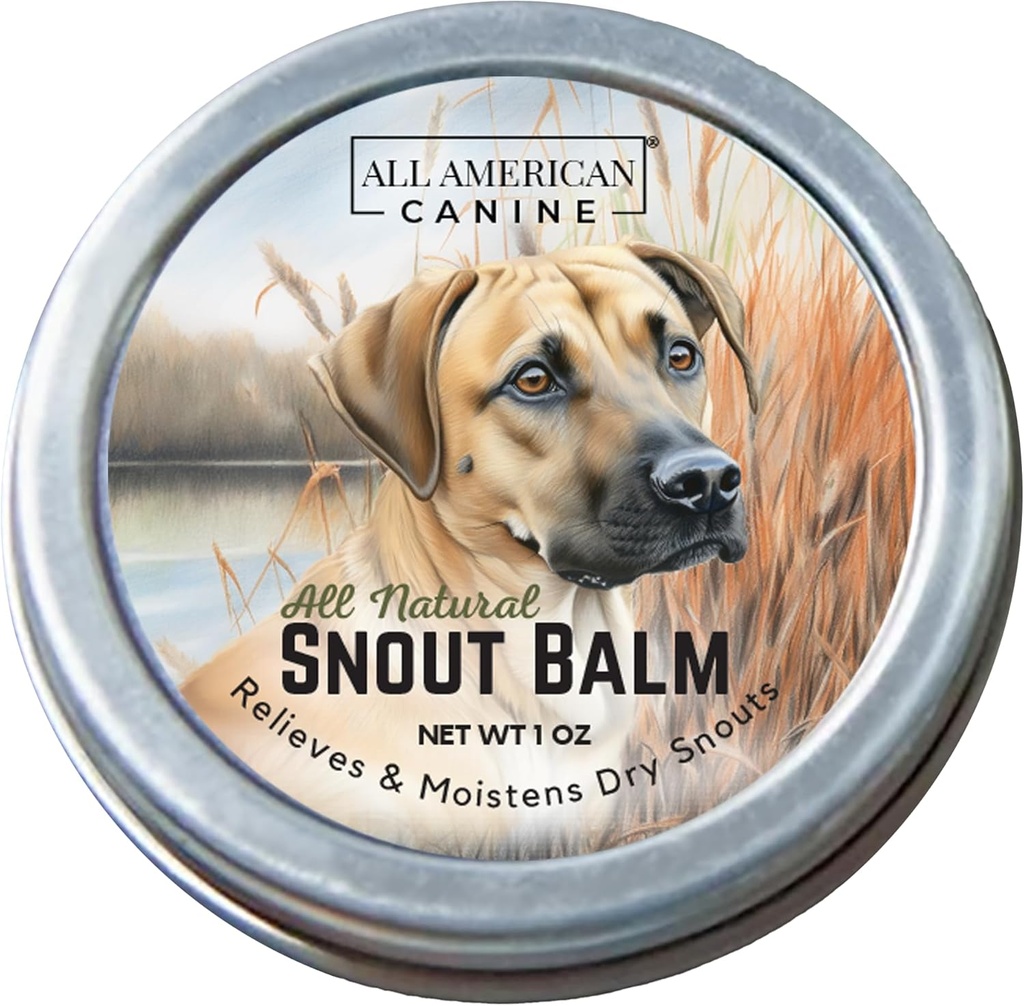 Snout Balm with Cocoa, Shea e Mango Butter for Dog Snout Care and Protection | Dog Nose Balm | Moisturizes & Soothes Dry Cracked Noses & Chapped Snouts | for Active Dogs, 1 oz