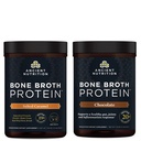 Antica Nutrition Bone Broth Protein Powder, Caramel salato, 20 Serve + Bone Broth Protein Powder, Cioccolato, 20 Serve