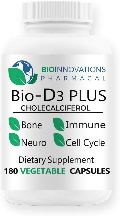 Bio-D3 Plus Boron Vitamin K2 Magnesium & Zinc- Supporta i muscoli delle nervature cardiovascolari Bone Teeth Gums Immune Health Tissue Repair Balance Hormones Metabolism 180 Vegan caps