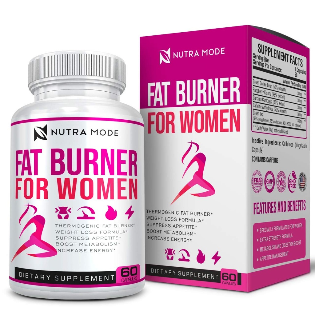 Pillole di perdita di peso naturale per le donne-migliori pillole di dieta che funzionano rapidamente per le donne-appetite Suppressant-termogenica grasso Burner-Carb Blocker-Metabolismo Booster Energy Supplements -60ct