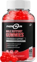 Phenoman per gli uomini Gummies – Pheno Man Max Prestazioni, Phenoman Formula avanzata, supplemento naturale ad alta resistenza per la crescita del muscolo &amp; Assistenza sanitaria generale e recensioni (1 pacchetto – 60 Gummies)
