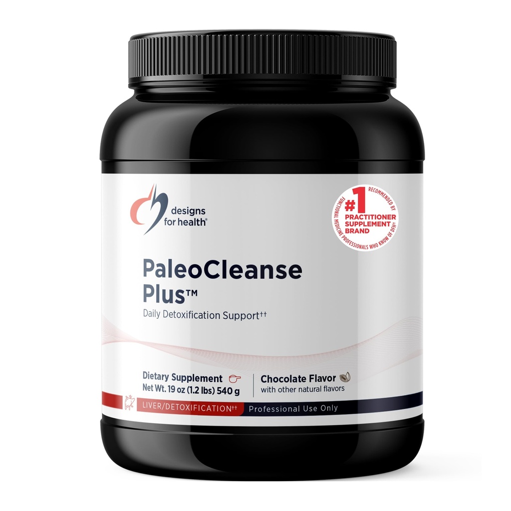 Progetti per la salute PaleoCleanse Plus - Detox Powder con 18g Bone Broth Protein, Antiossidante Erbe, Vitamine + Minerali - Smoothie Shake Drink Mix, Cioccolato (15 Serve / 525g)