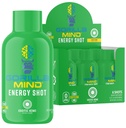 Gorilla Mind Energy Shots (Pack of 6) - Maggiore concentrazione & energia, senza zucchero, veloce azione, potente formula con vitamine e estratti naturali (Exotic Kiwi)