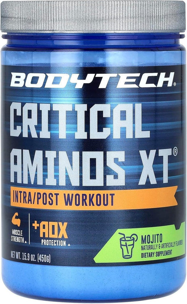 Critical Aminos XT a" Intra/Post Workout Powder a" Mojito (15.9 oz./45 Serve)