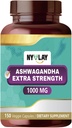Ashwagandha 1000 MG - 150 capsule | Maggio Aiuto Stress Relief*, Energy Boost* e Supporto Immune* | Naturale, senza glutine