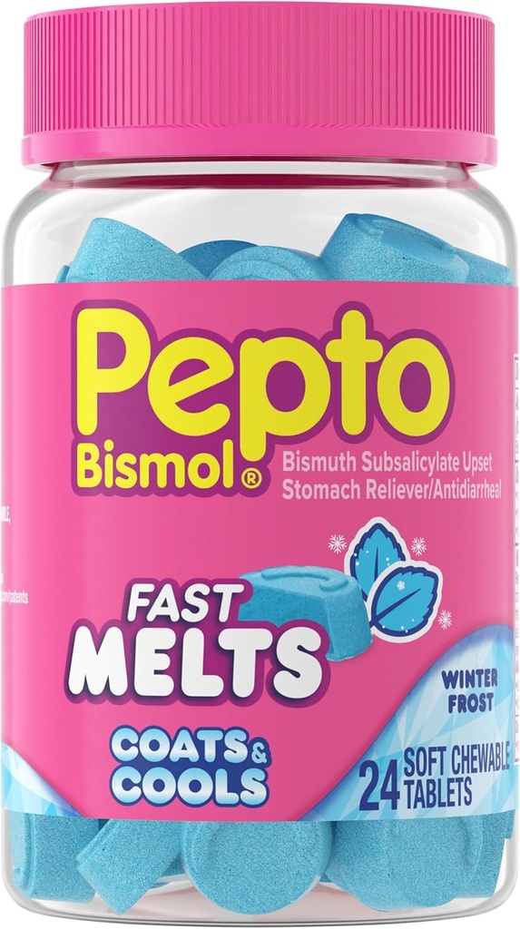 Pepto Bismol, Fast Melts, 24 Conte