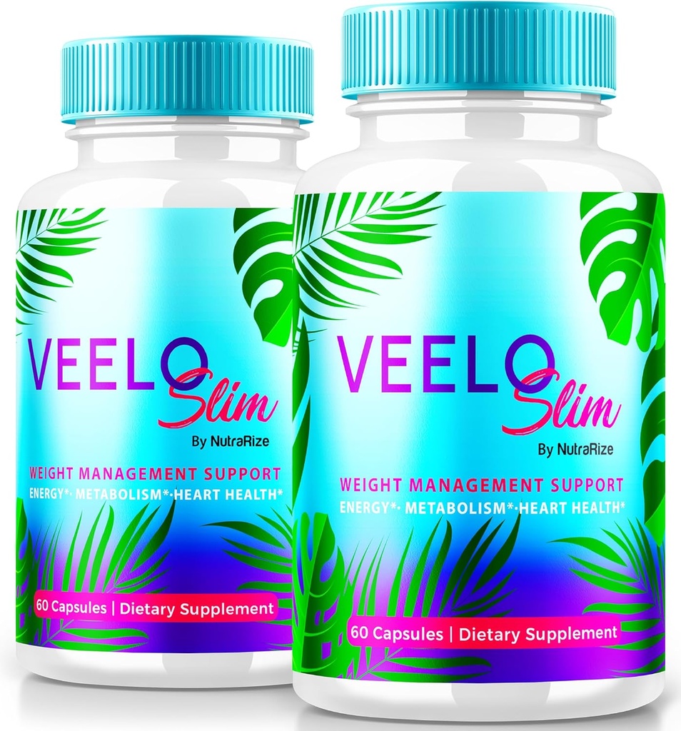 (2 Pack) VeeloSlim, VeeloSlimming Slim Advanced Weight Loss Capsules, Premium Keto Supplement, Tutti Natural Keto Support Pills, VeeloSlimming Keto Formula, Official VeeloSlimmer Recensioni (120 Capsules)