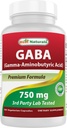 Migliori naturali Gaba 750 mg 100 tappi di verdure