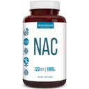 NAC Supplemento (N-Acetil Cysteine) - 1000 mg-Antioxidant Support - Promuove la salute e la disintossicazione del fegato - Boosts polmonare e salute immunitaria - Capsule vegetali - 120 Conte - 60 Serve