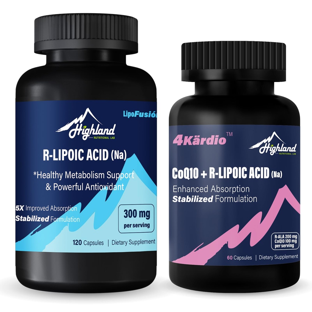 Acido R-Lipoico (Na) + CoQ10 e acido R-Lipoico (Na) Bundle