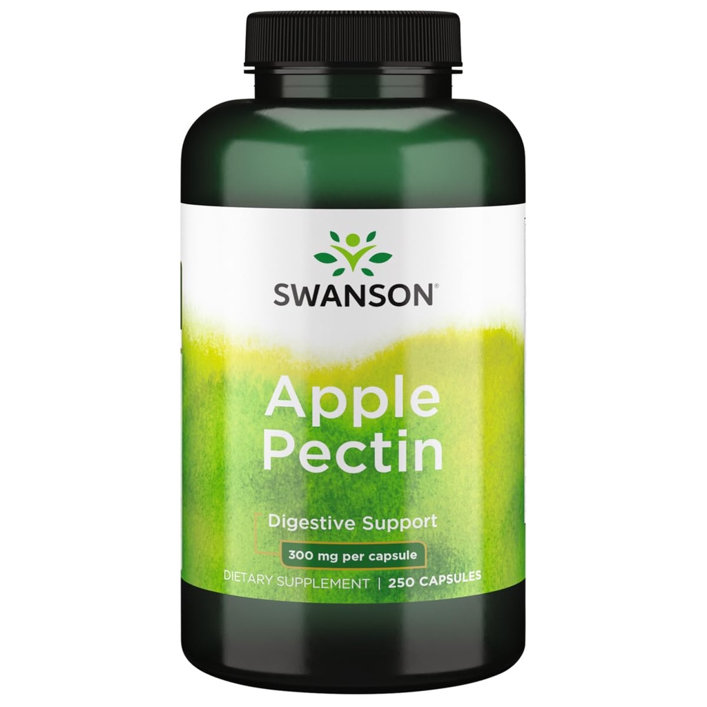 Swanson Apple Pectin 300 Milligrammi 250 capsule