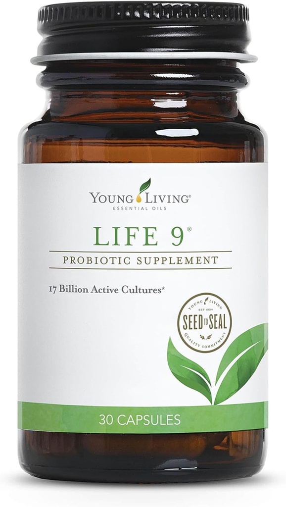 Young Living Life 9 Integratore Probiotico - Immune, Metabolismo e Supporto Intestinale - 30 Capsule
