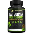 Premium Green Tea Extract Fat Burner Supplemento con EGCG-Natural Appetite Suppressant-Healthy perdita di peso pillole di dieta che funzionano rapidamente per le donne e il metabolismo di uomini-detox Booster per bruciare il grasso di pancia veloce