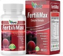 America Medic & Science FertiliMax, Integratori di fertilità per le donne, Supporta la salute riproduttiva e il trattamento della fertilità, con Folate, CoQ10, DHEA, Ferro, Selenio, 90 capsule