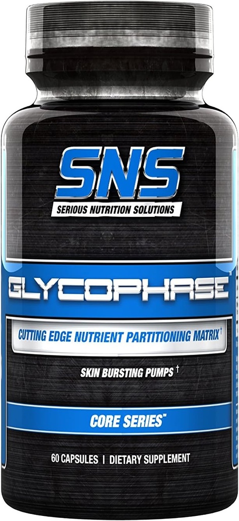 Serious Nutrition Solution Glycophase integratori alimentari, 120 capsule vegetali