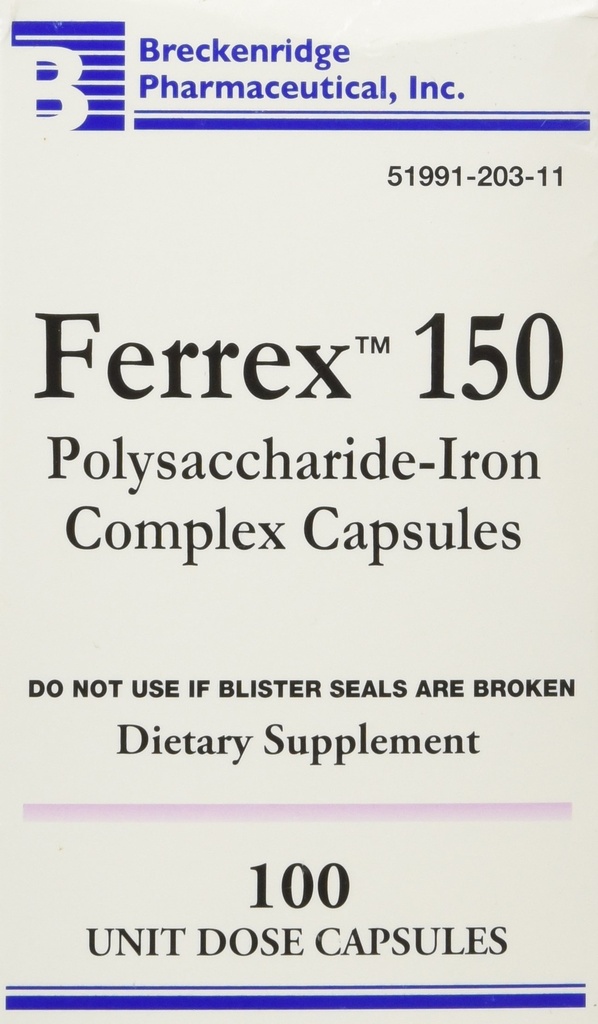 FERREX 150 CAPS ***BRE Dimensioni: 10X10 UD