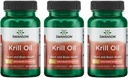 Swanson EFAs- Krill Oil - Forza massima - 1 g, 30 Softgels (3 Pack)