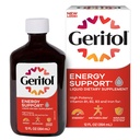 Geritol, vitamina liquida e ferro supplemento, supporto energetico, contiene alta potenza B-Vitamins e ferro, piacevole degustazione, facile da ingoiare, nessun dolcificanti artificiali, non OGM, 12 Oz