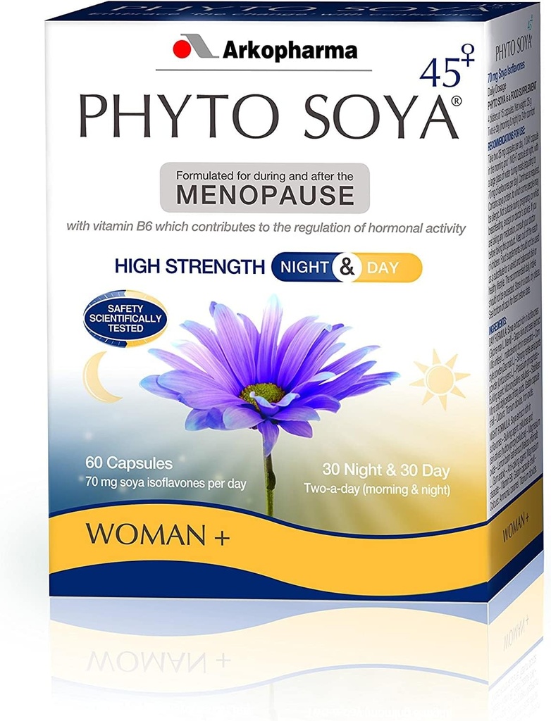 Arkopharma Phyto Soya Night & Day, 30 giorni caps & 30 notti