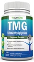 TMG Trimethylglycine Supplement - 1000mg - 180 capsule - Premium Pure Betaine Anhydrous - Supporta i livelli normali di omocisteina e pressione sanguigna - promuove processi di metilazione - Formula non OGM