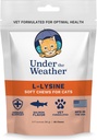 Sotto il Meteo Pet Daily Cat L-Lysine | Boost Immune System Ridurre i sintomi respiratori | Mantenere la risposta normale del sistema immunitario | 60 stelle